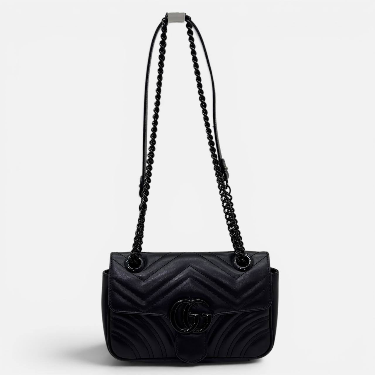 Borsa a spalla GG Marmont misura piccola