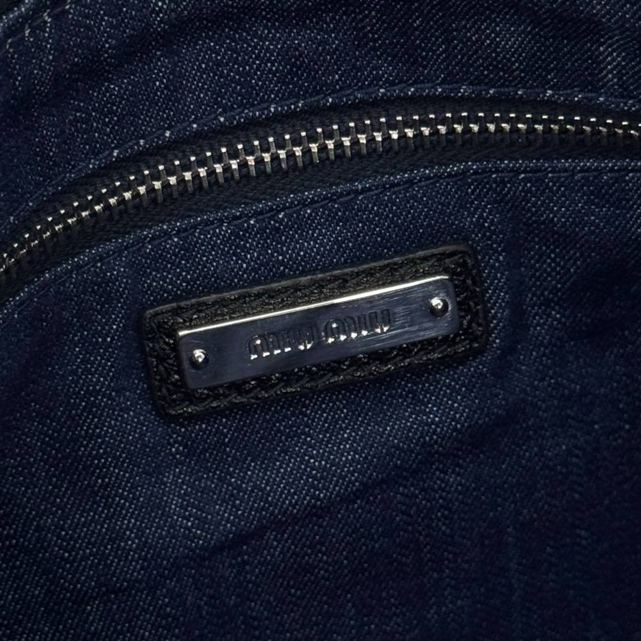 Borsa a spalla in denim