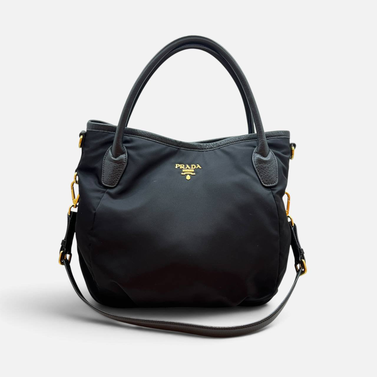 Borsa a spalla in Nylon con tracolla