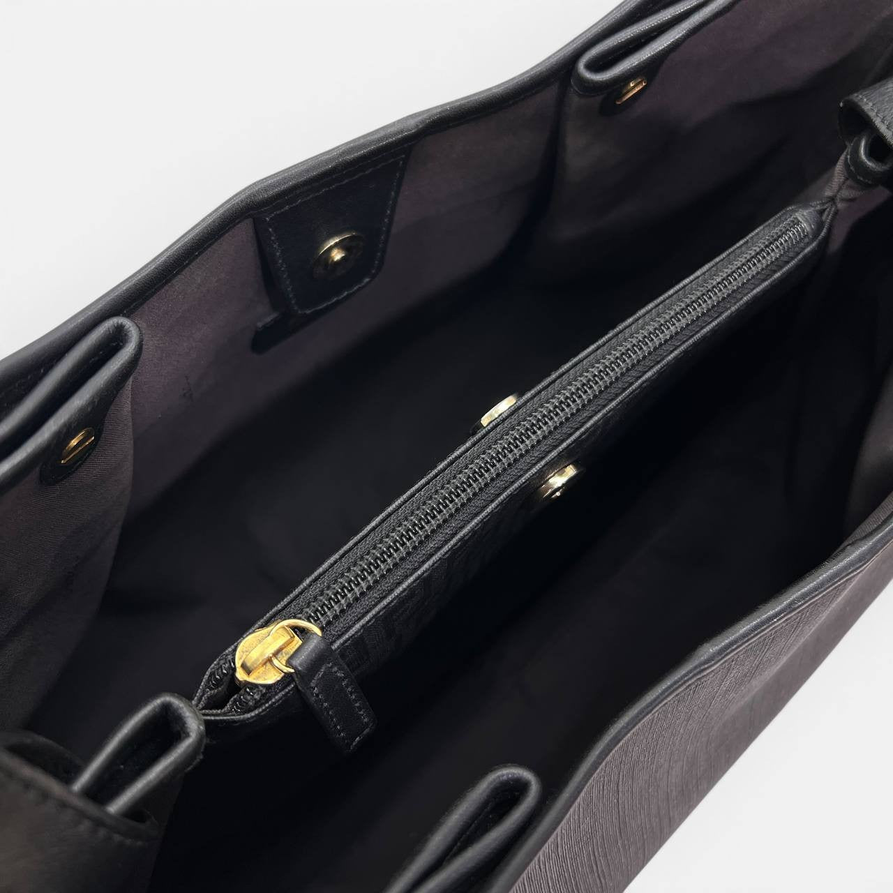 Borsa a spalla in tela Zucchino