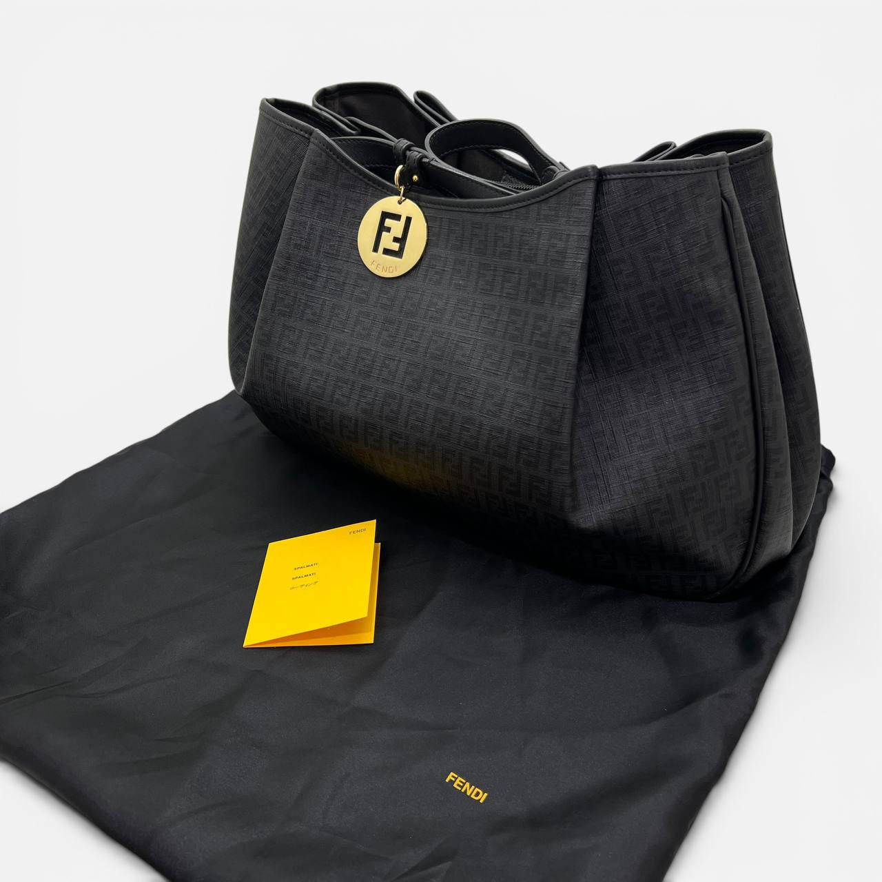 Borsa a spalla in tela Zucchino