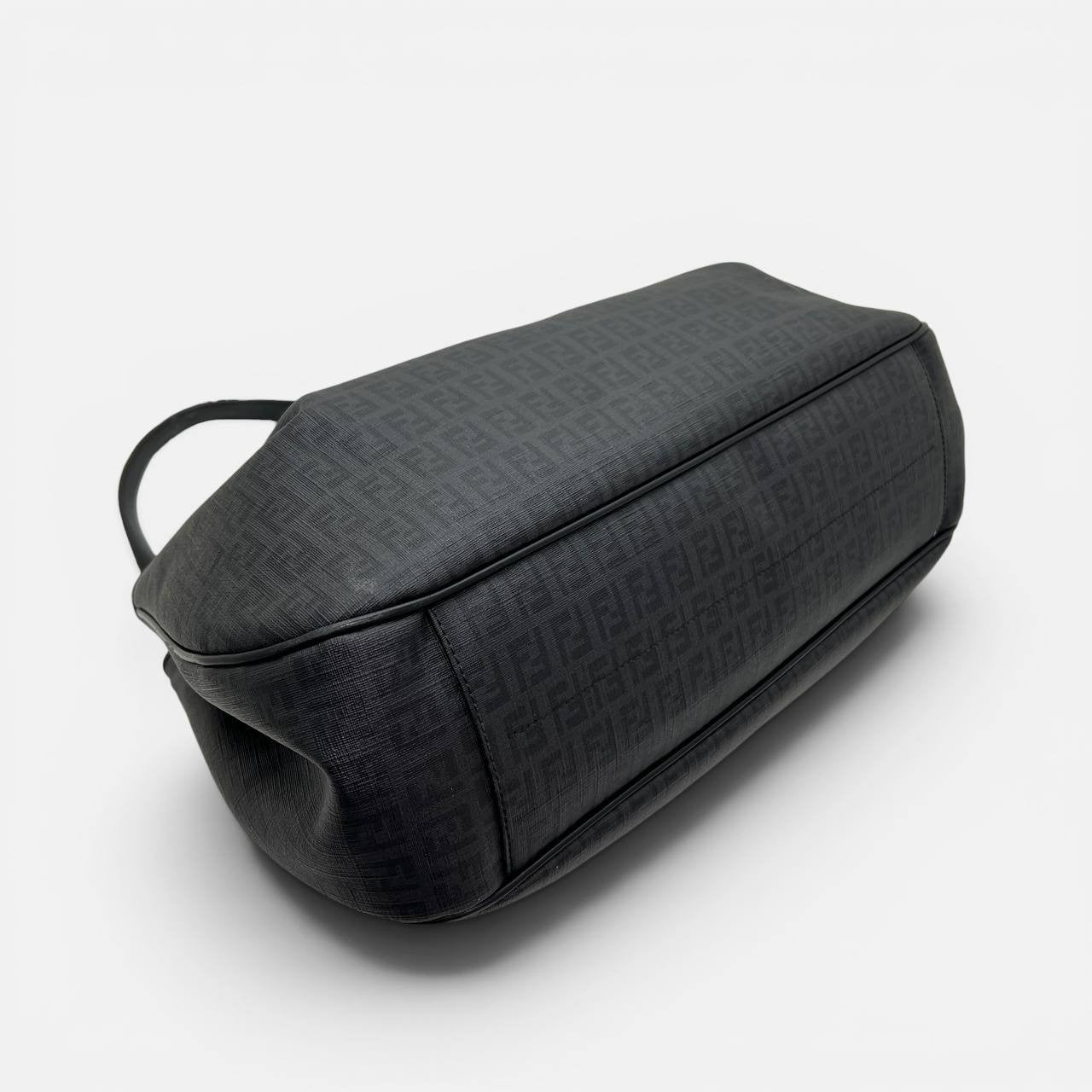 Borsa a spalla in tela Zucchino