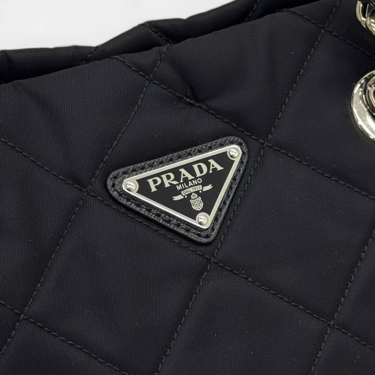 Borsa a tracolla in Nylon trapuntato