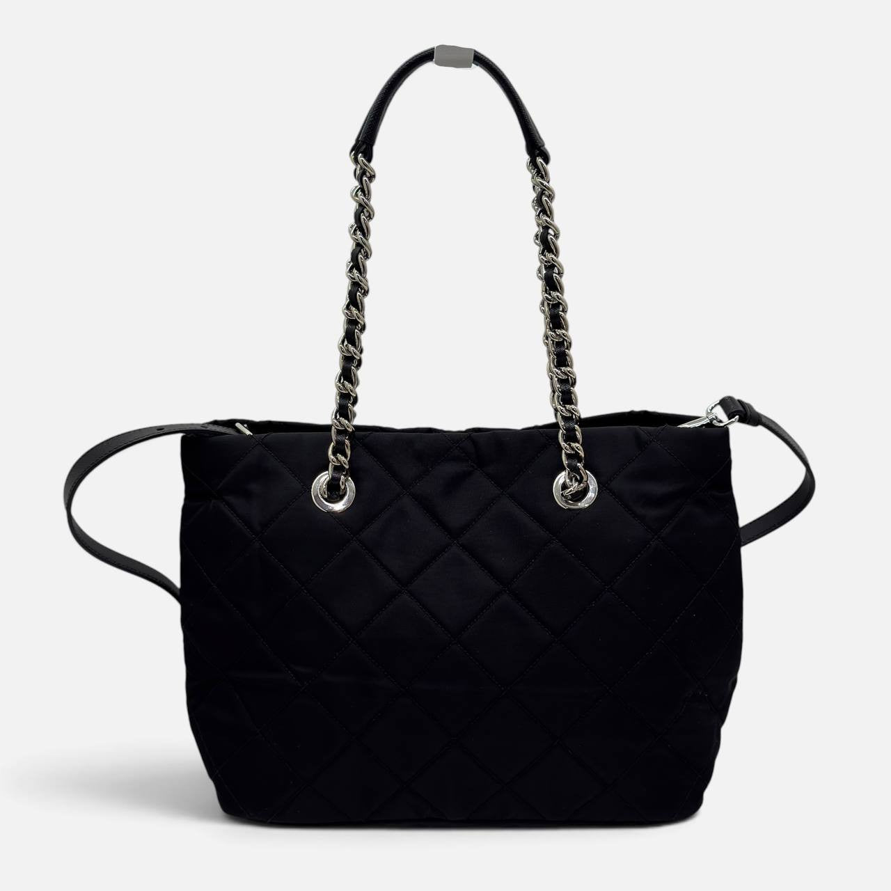 Borsa a tracolla in Nylon trapuntato