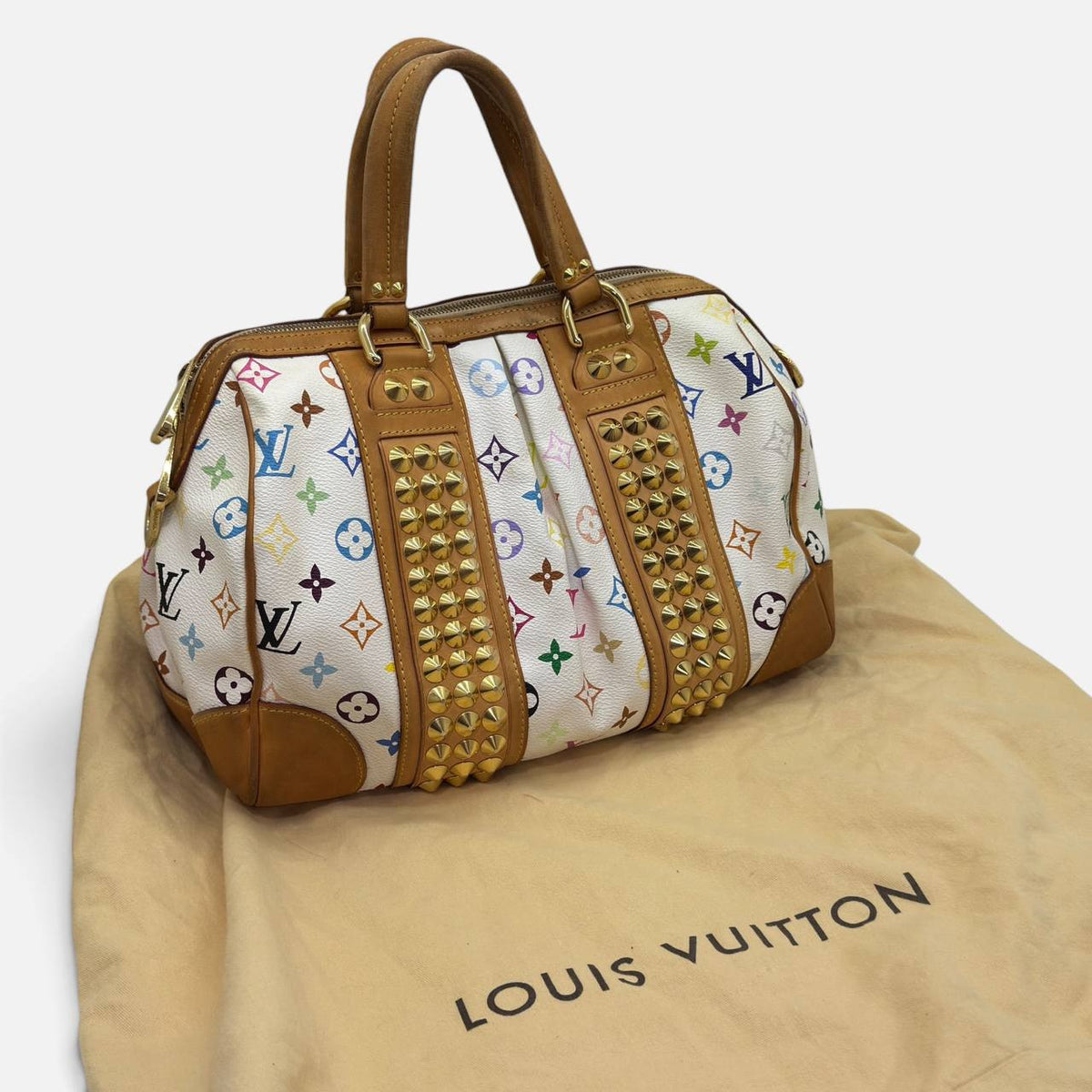 Borsa Courtney MM Monogram Multicolor