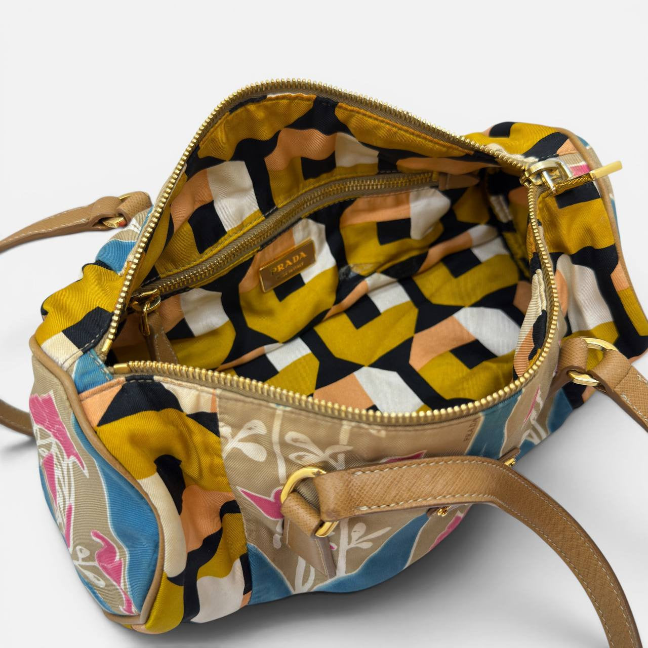Borsa Foulard Print Roll