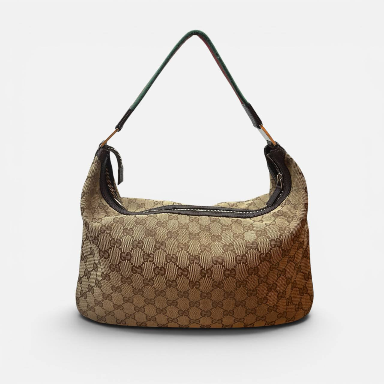 Borsa Hobo in tela GG