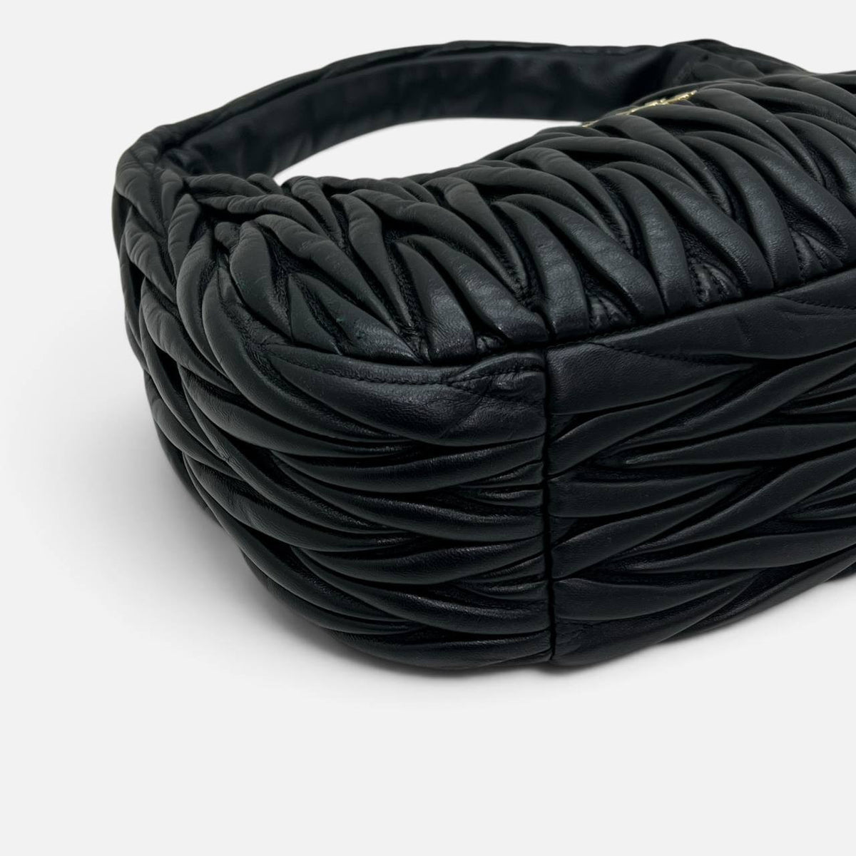 Borsa hobo Wander in nappa matelassè