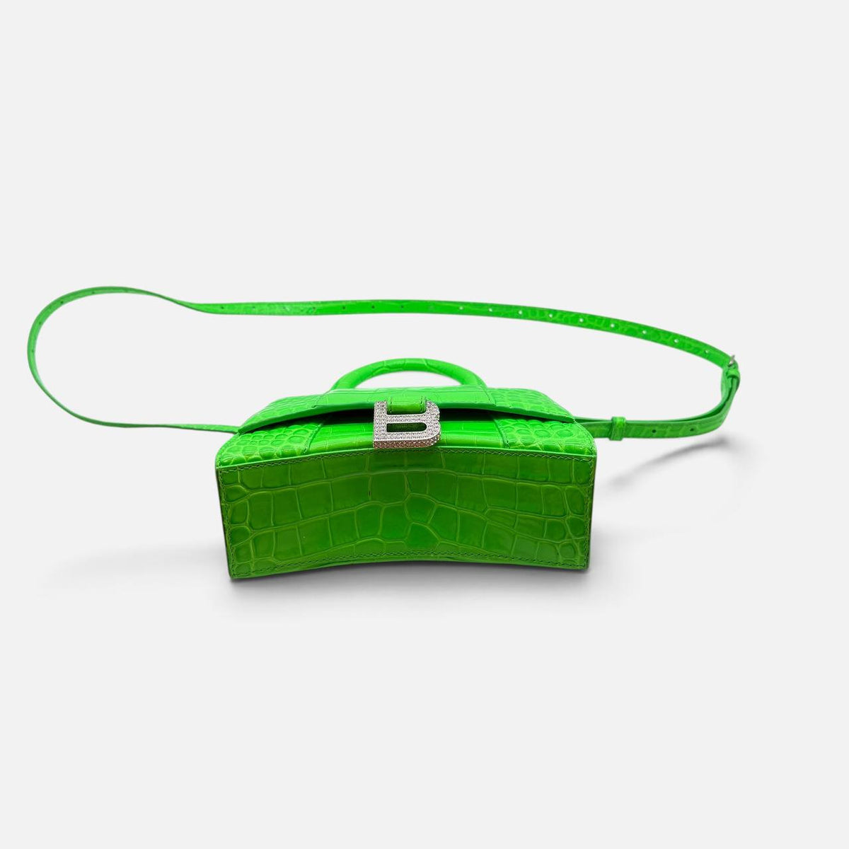 Borsa Hourglass XS verde