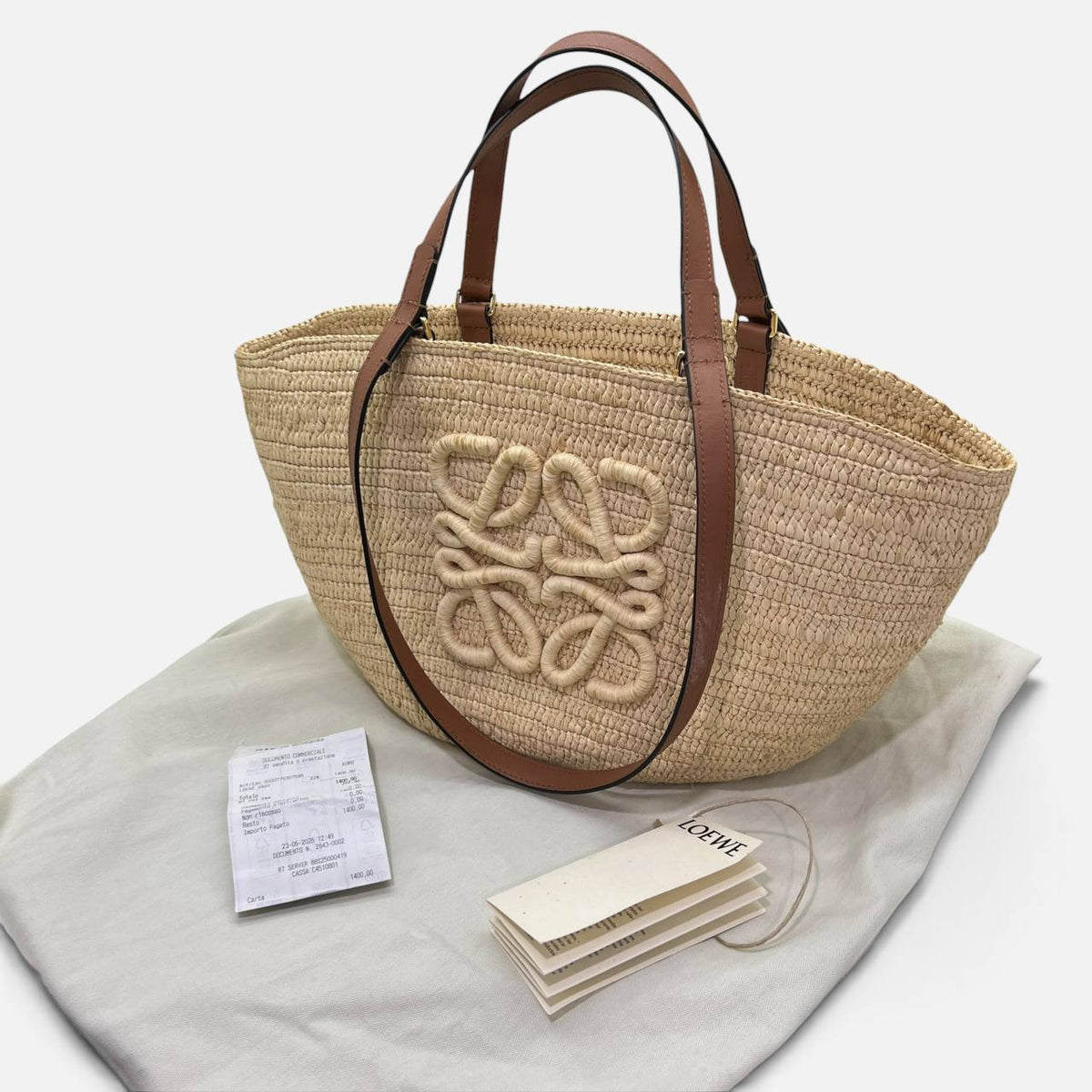 Borsa in raffia