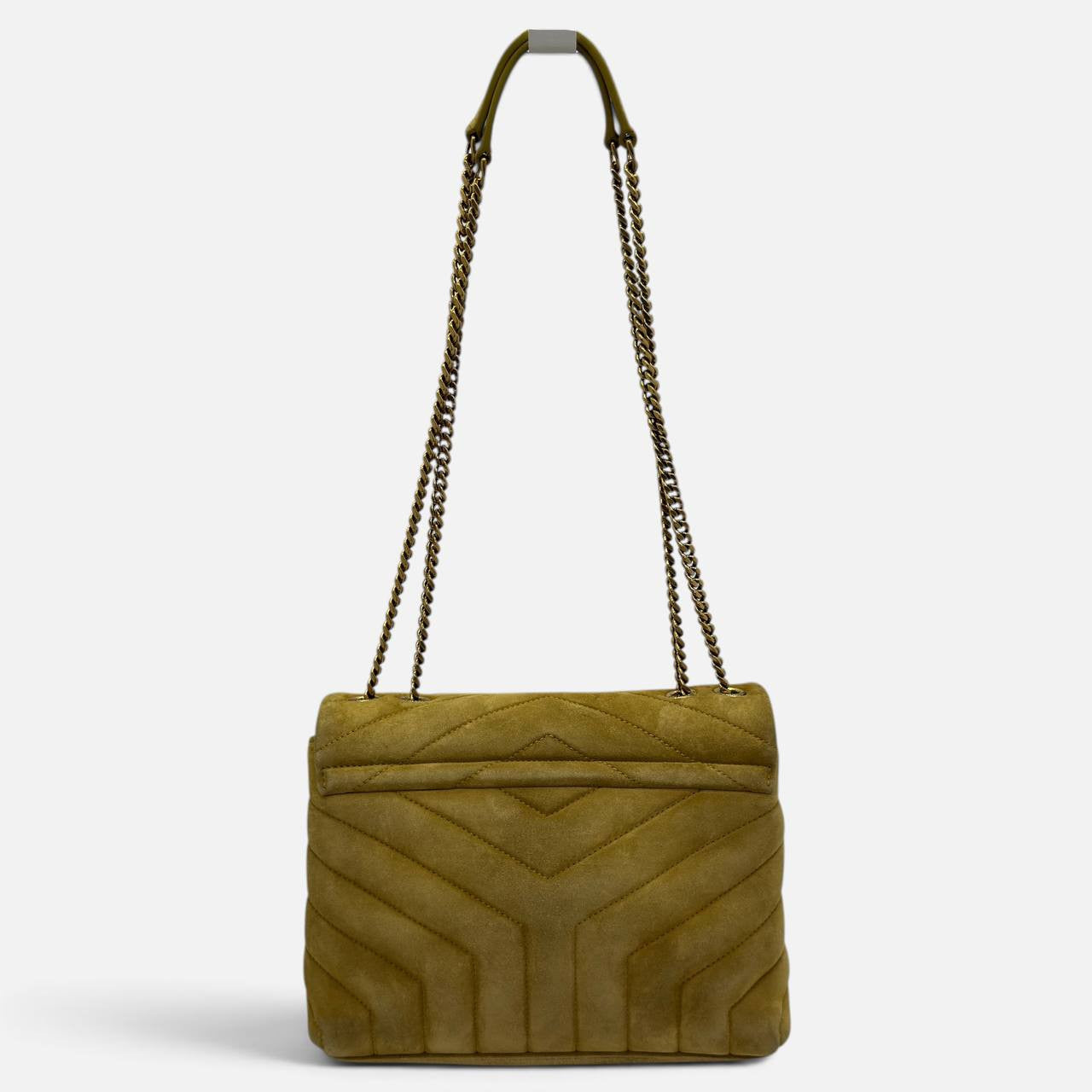 Borsa Loulou piccola in suede