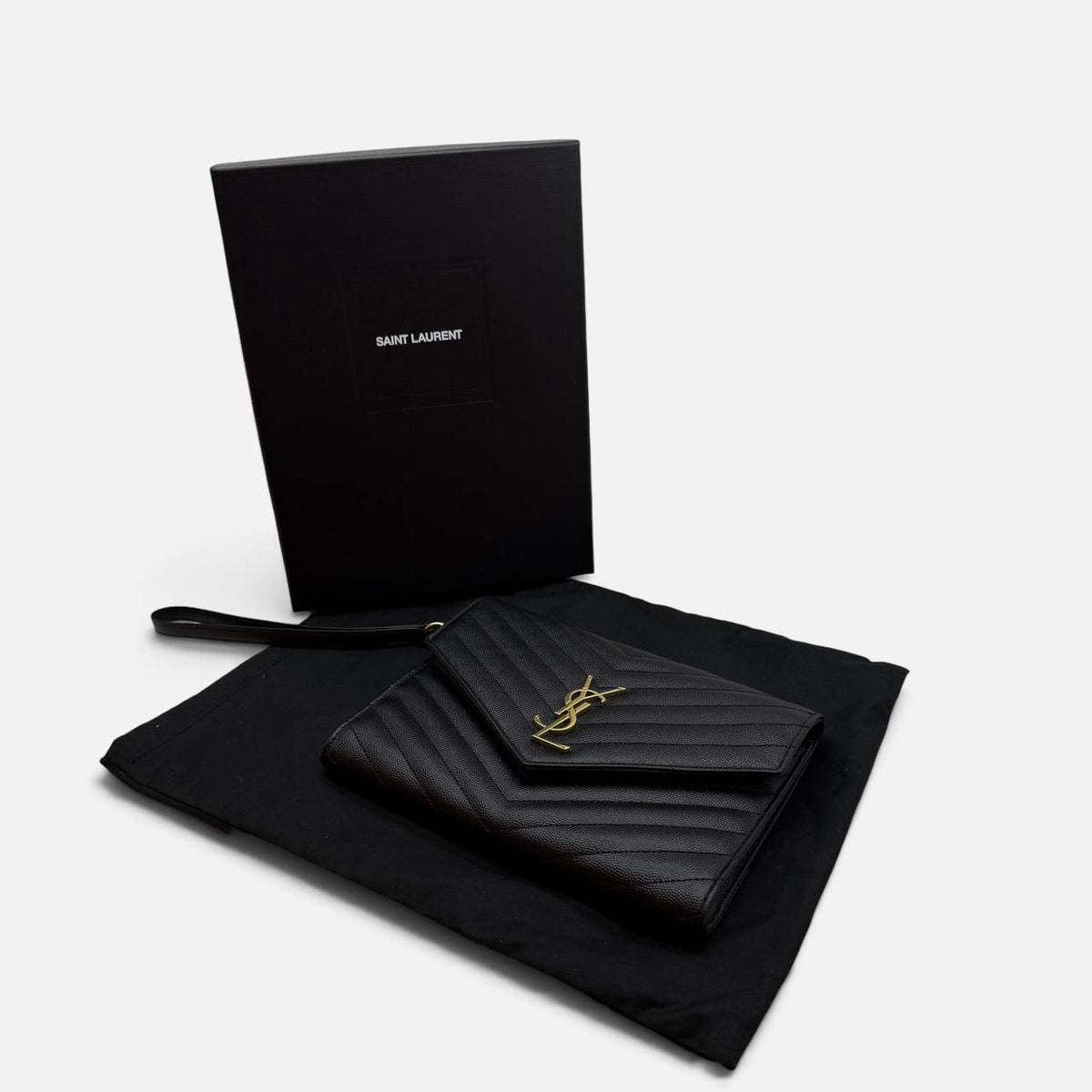 Cassandre Matelasse Flap Pouch