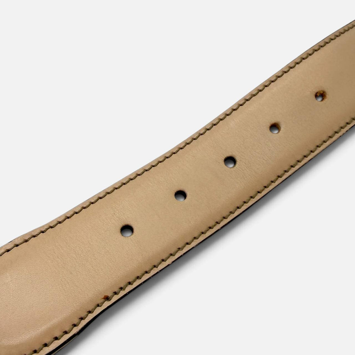 Cintura con fibbia ad anello