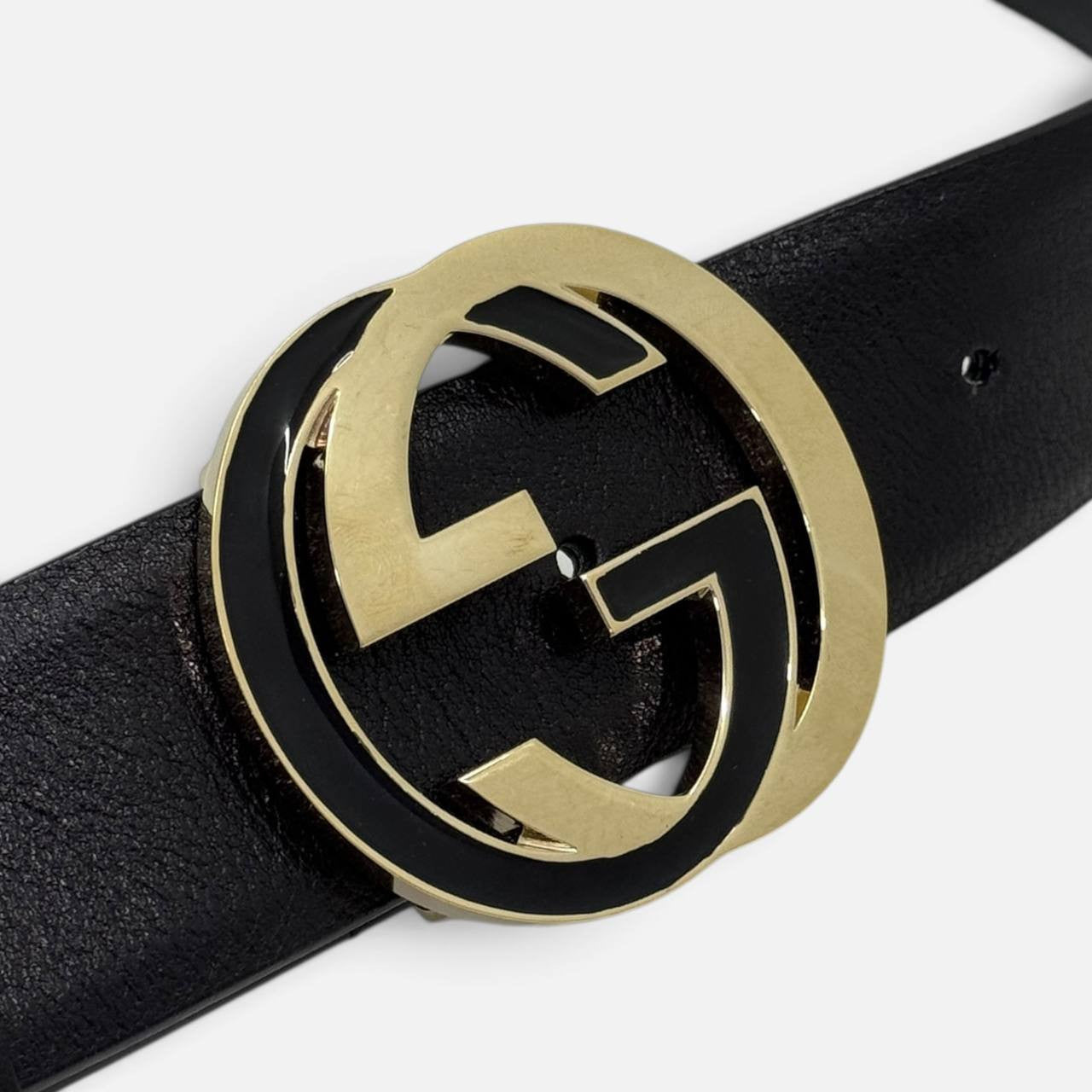 Cintura con fibbia Incrocio GG taglia 80