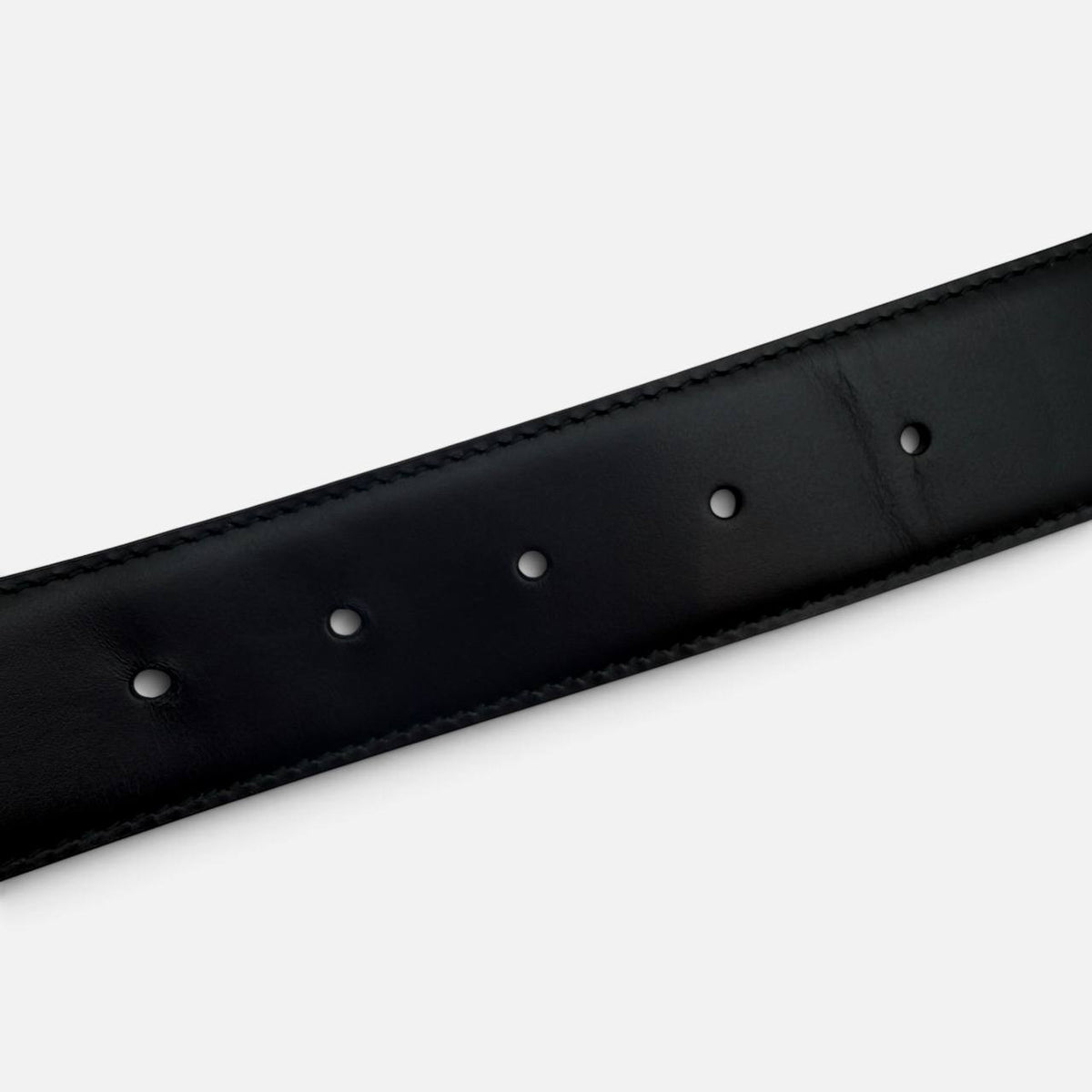 Cintura in pelle con fibbia scambiabile