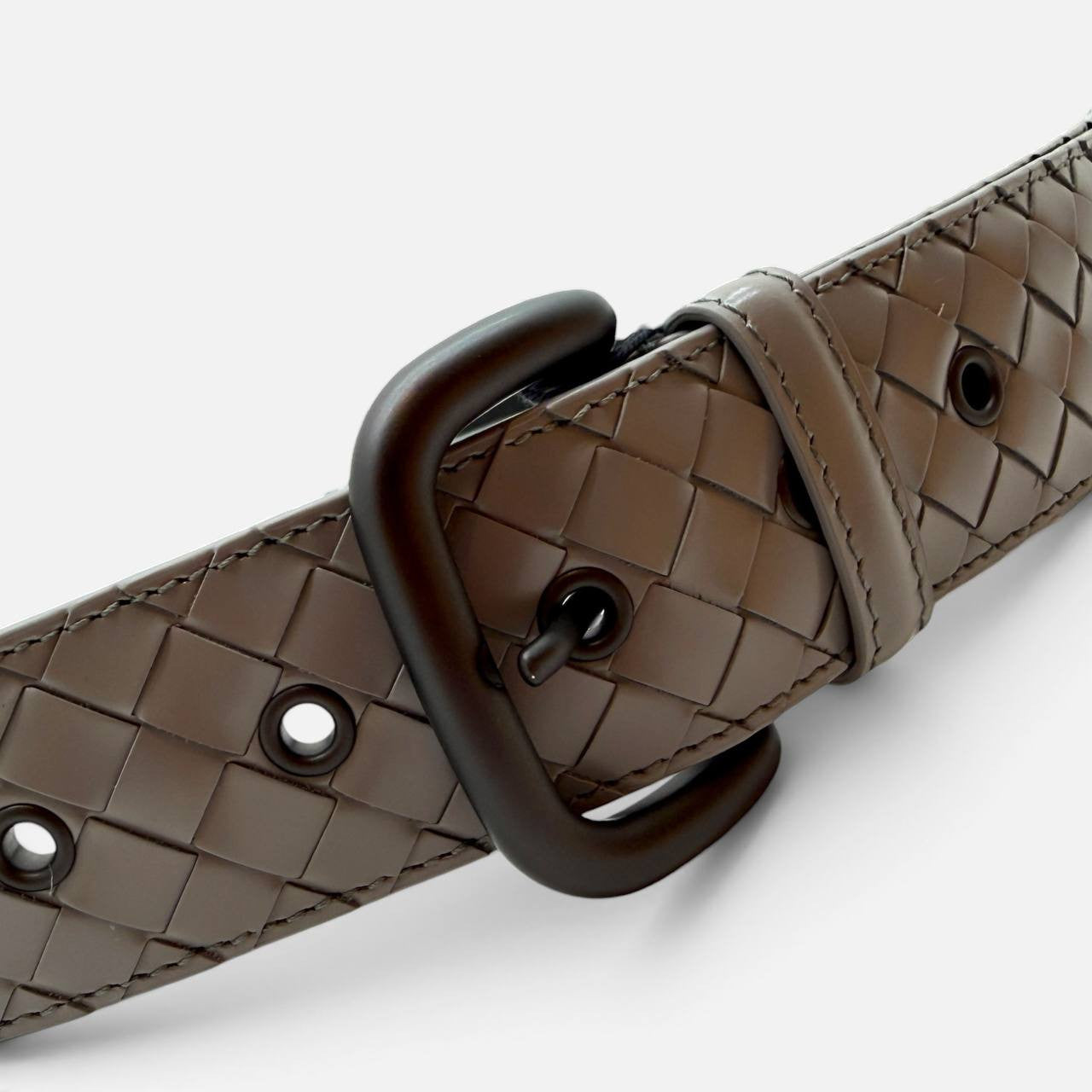Cintura in pelle intrecciata taglia 100