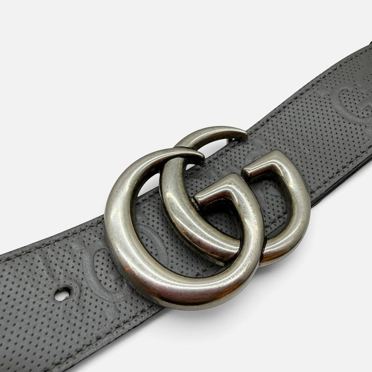 Cintura in pelle taglia 85