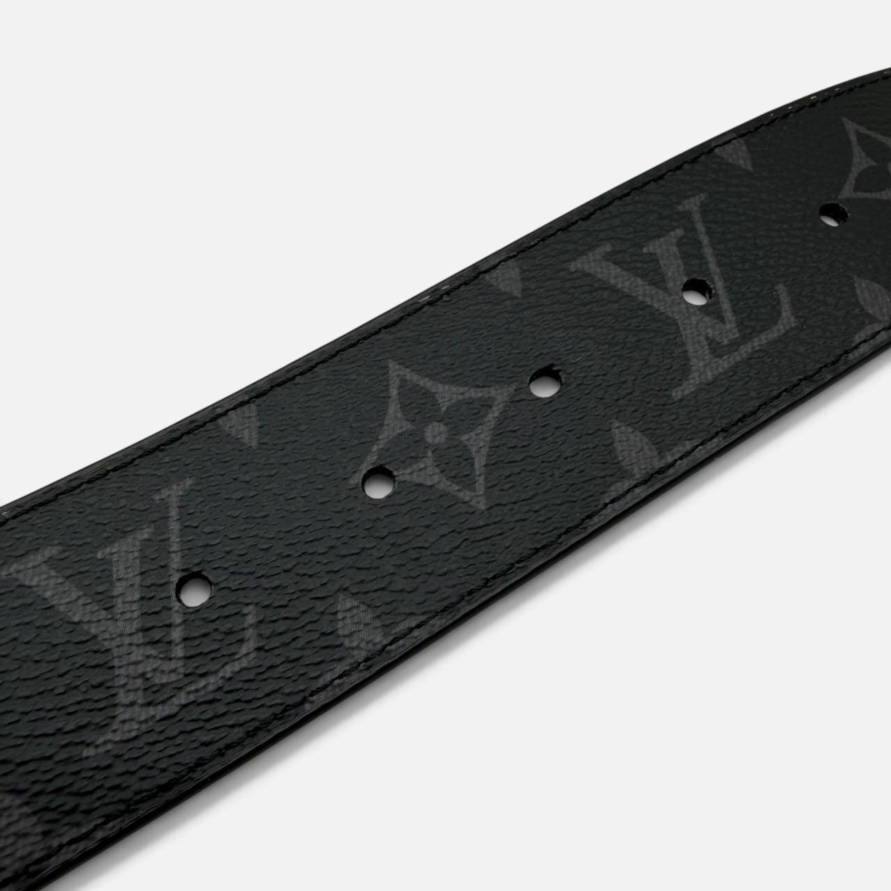 Cintura reversibile monogram eclipse taglia 95 cm