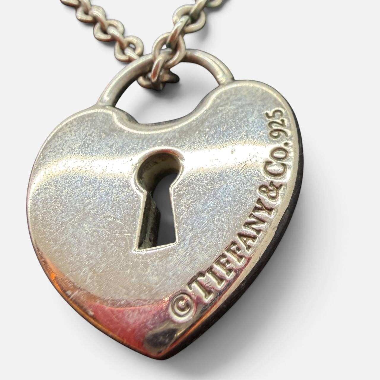 Collana Heart Lock in argento