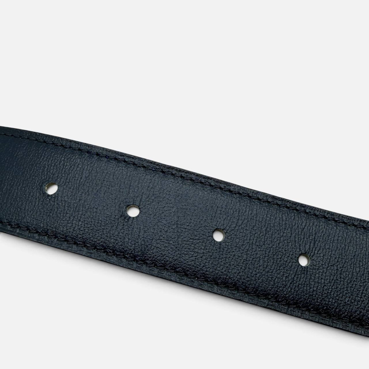 Fibbia da cintura H e pelle reversibile per cintura 32 mm