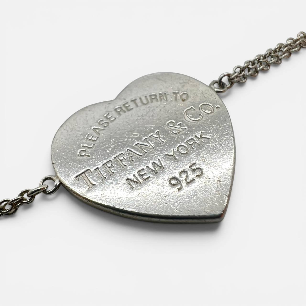 Heart Tag small bracciale con doppia catena