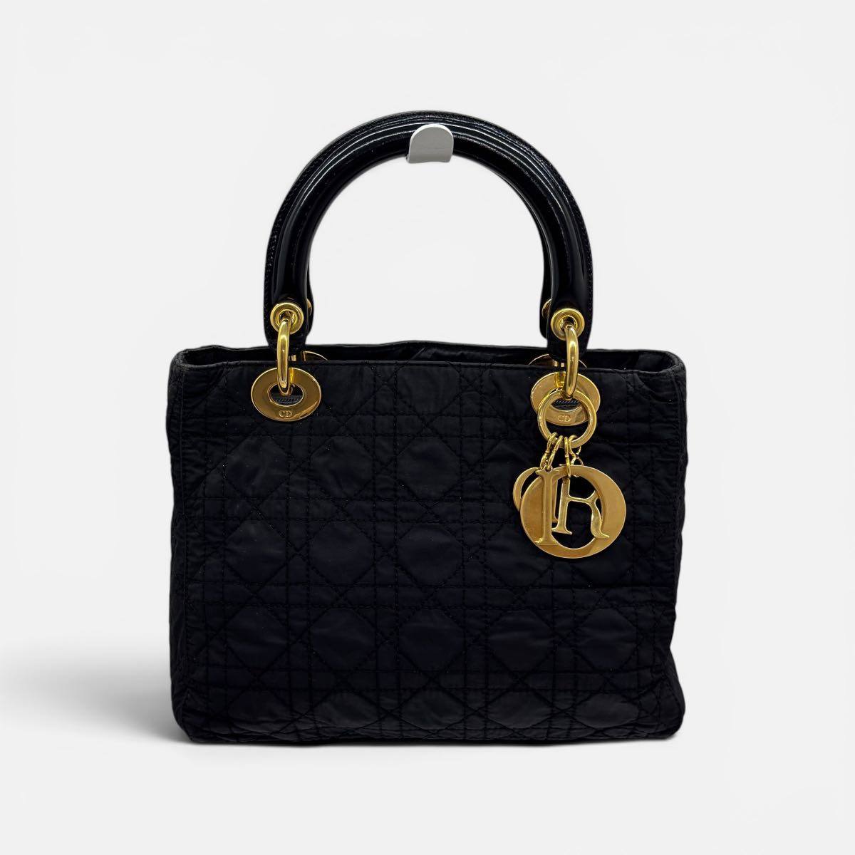Lady Dior Vintage in tessuto