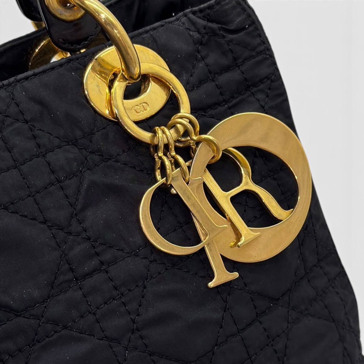 Lady Dior Vintage in tessuto
