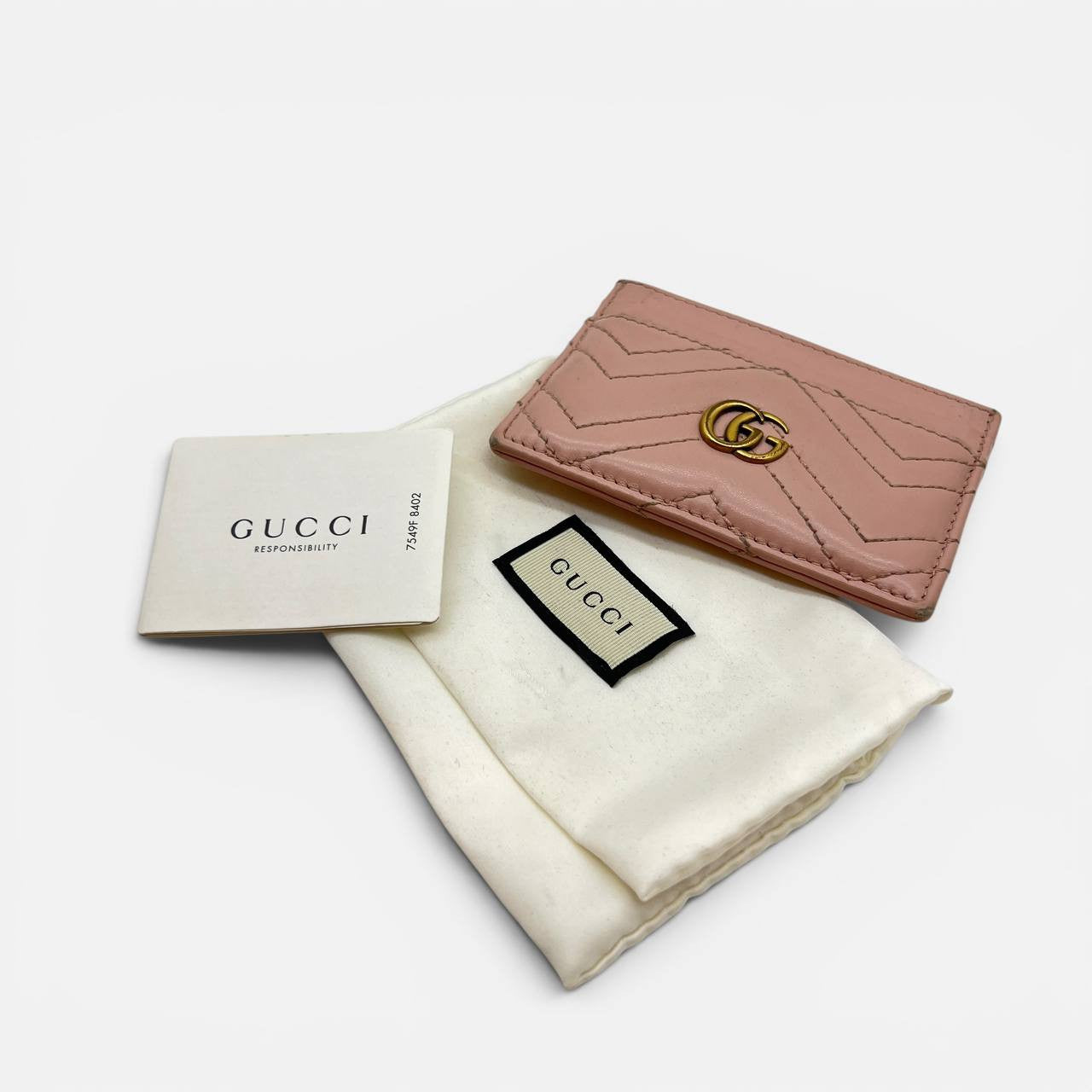 Marmont GG portacarte in pelle