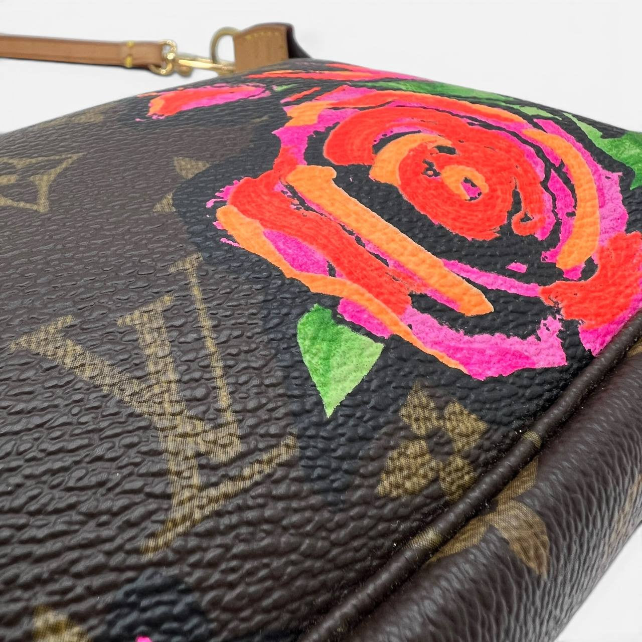 Pochette accessoire x Stephen Sprouse roses Monogram