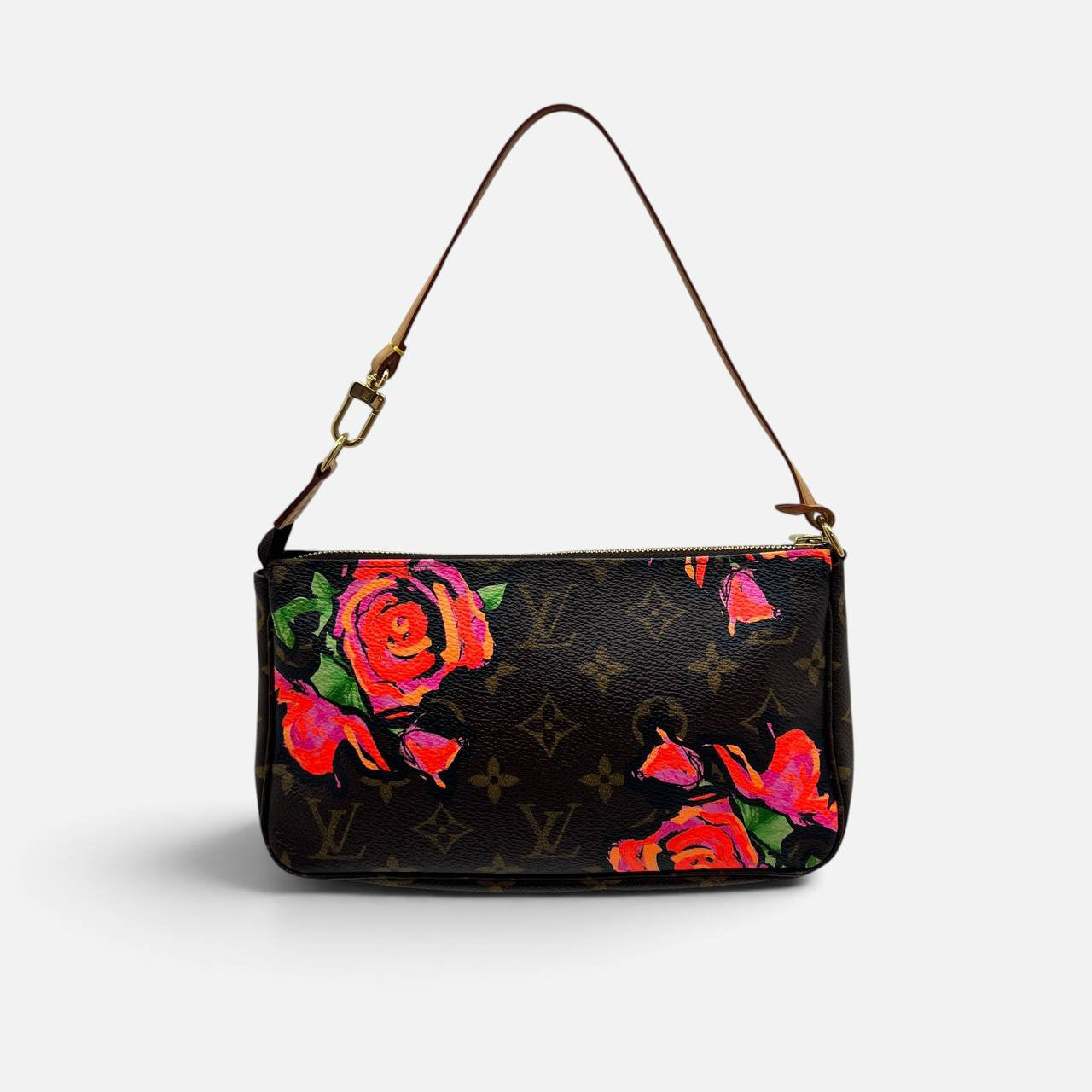 Pochette accessoire x Stephen Sprouse roses Monogram