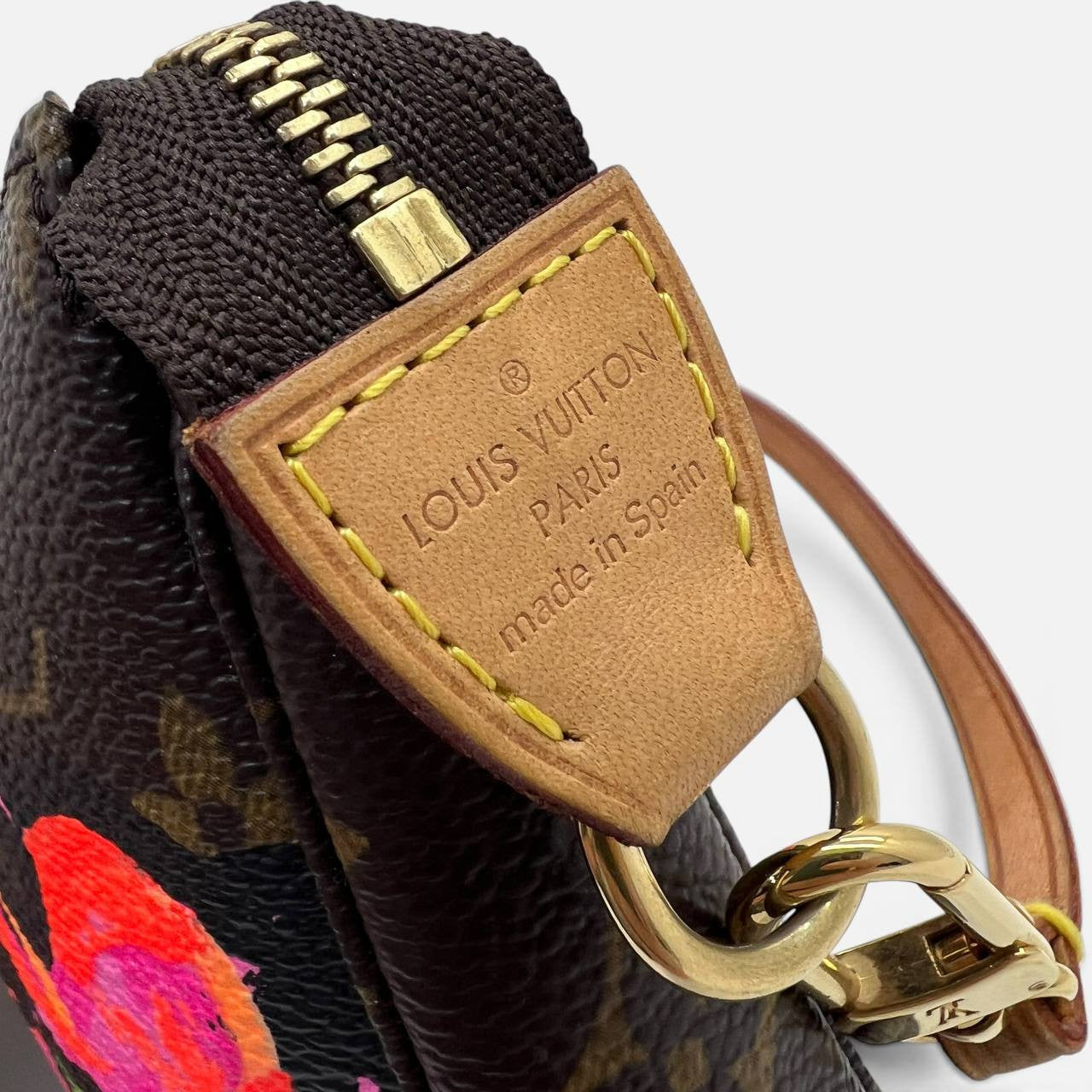 Pochette accessoire x Stephen Sprouse roses Monogram