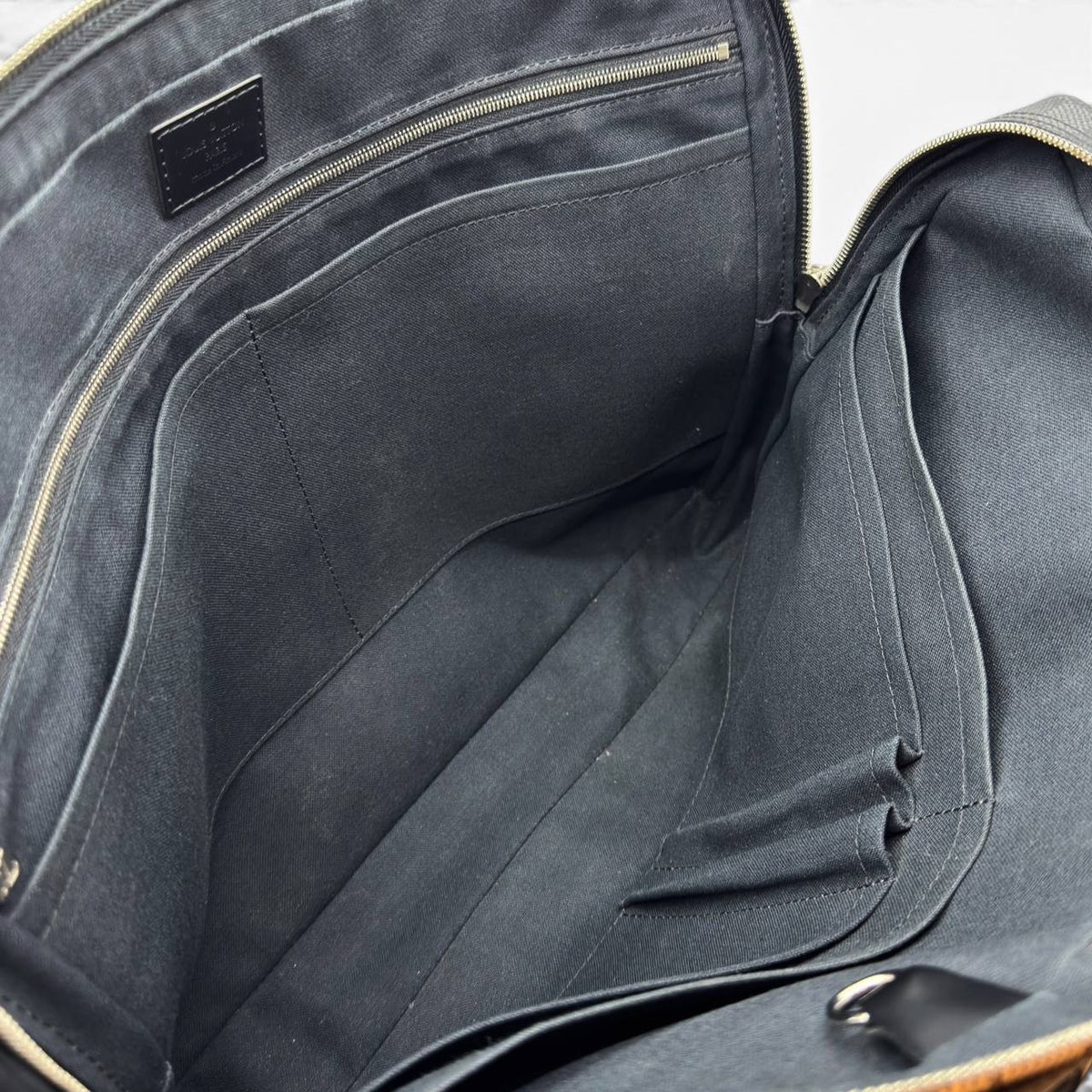 Porta documenti Voyage in Damier Graphite