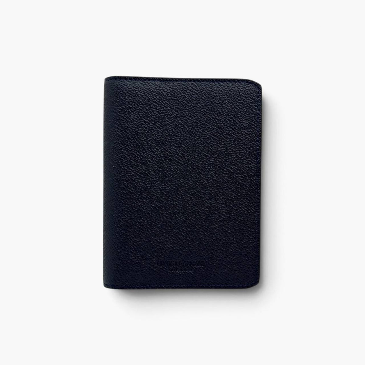 Portacarte in pelle blu