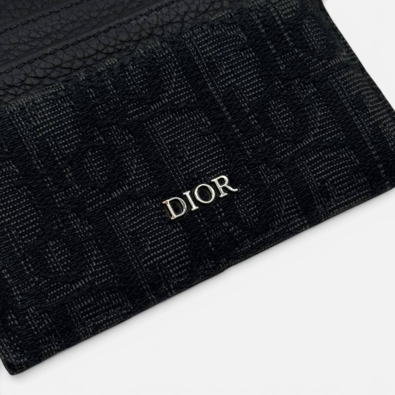 Portacarte Jacquard Dior Oblique