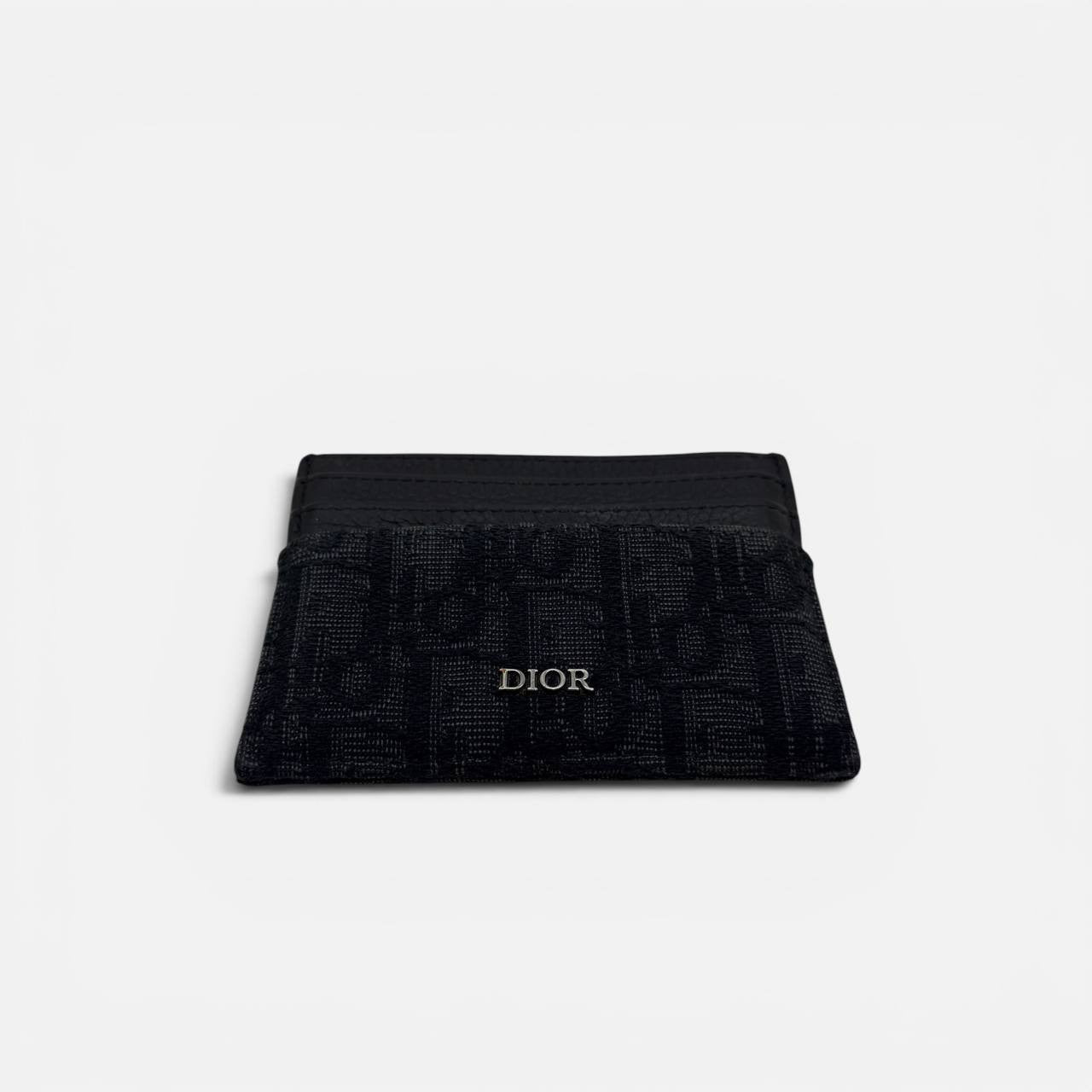 Portacarte Jacquard Dior Oblique