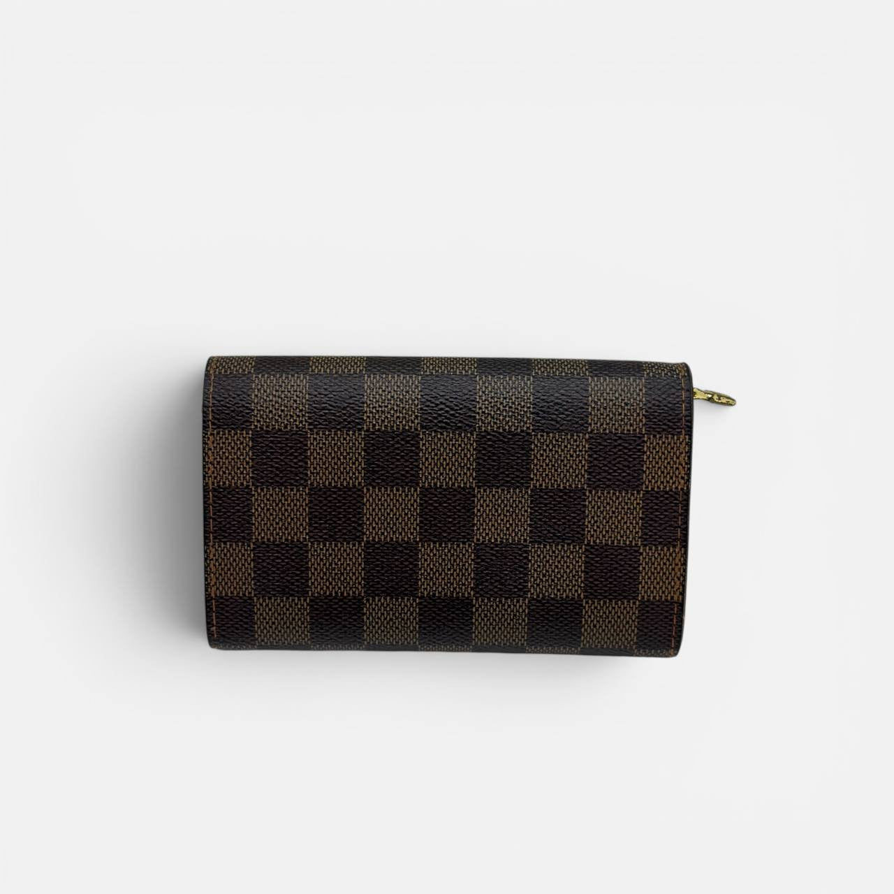 Portafoglio Trèsor Damier Ebène