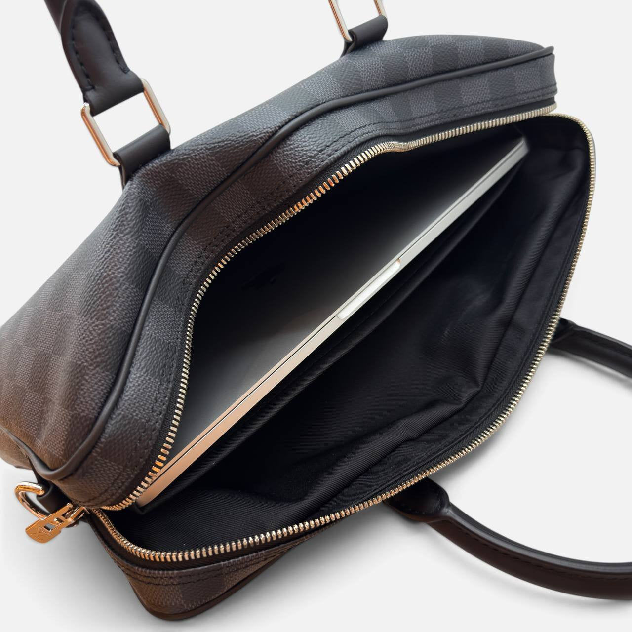 Porte-Documents Voyage Damier Graphite