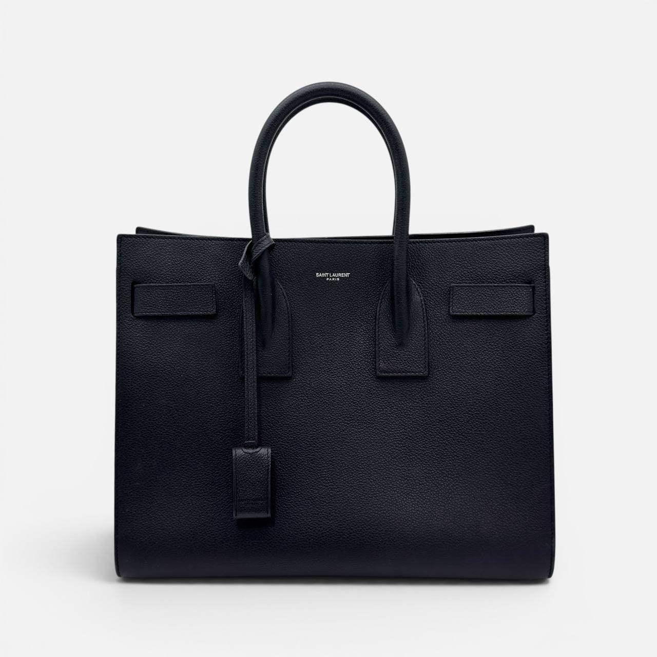 Sac De Jour in pelle martellata