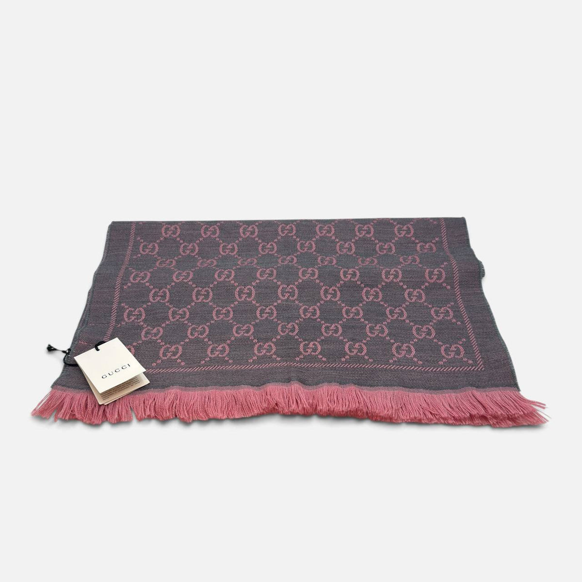 Sciarpa GG in lana Jacquard