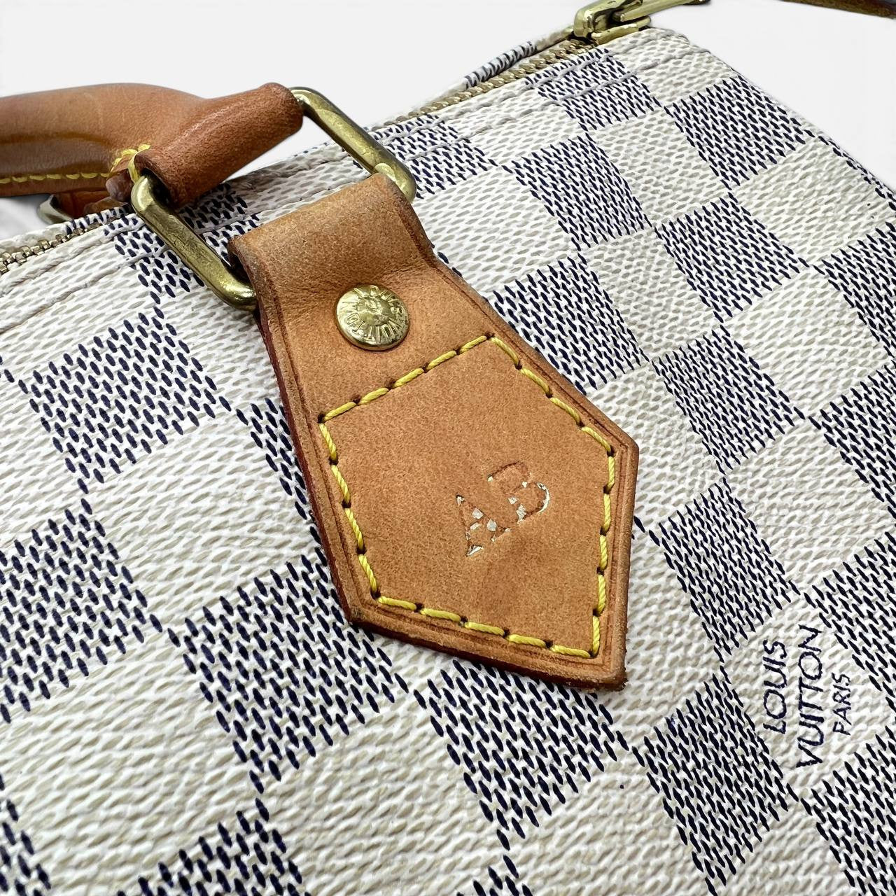 Speedy 30 Damier Azur
