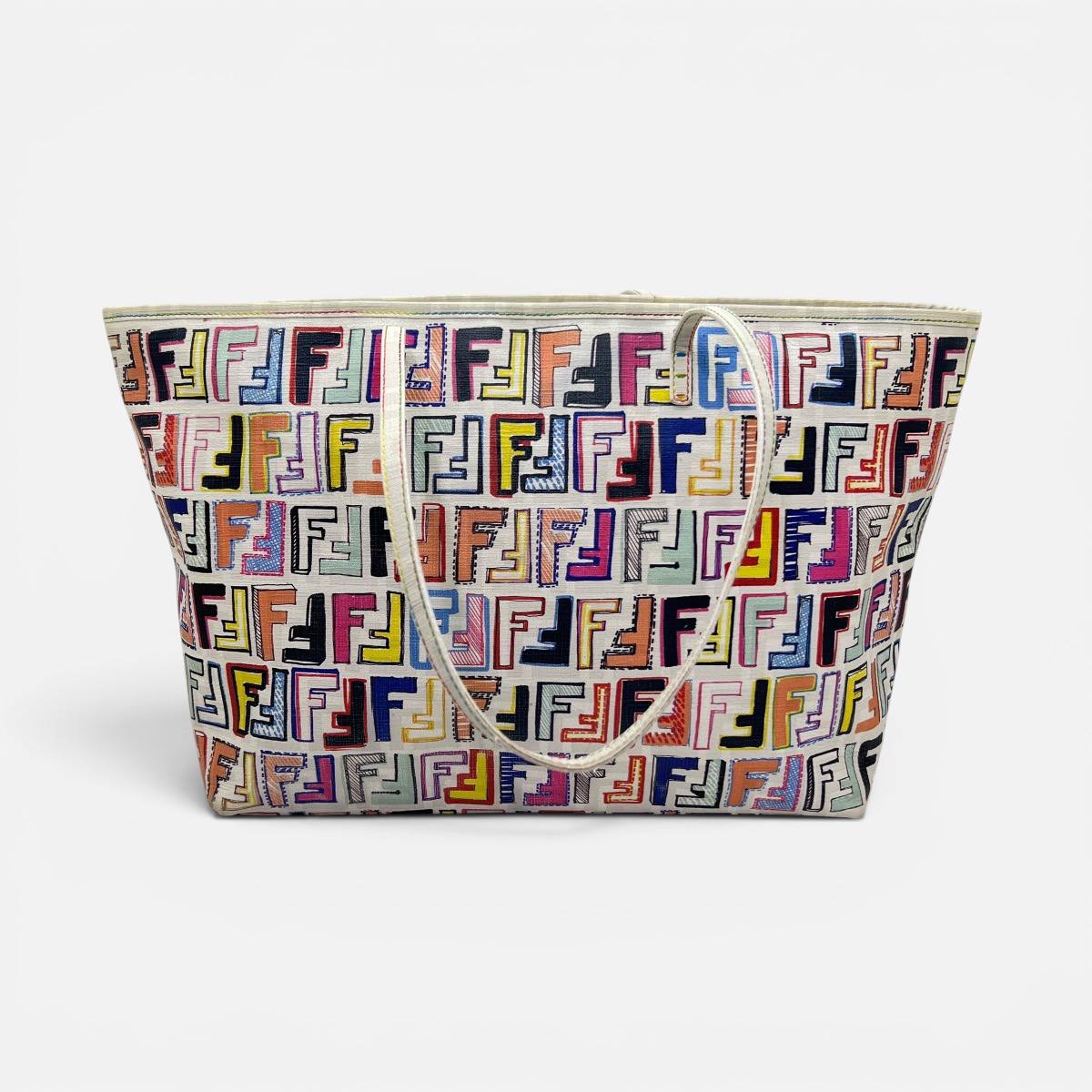Tote Roll Multicolor borsa shopping