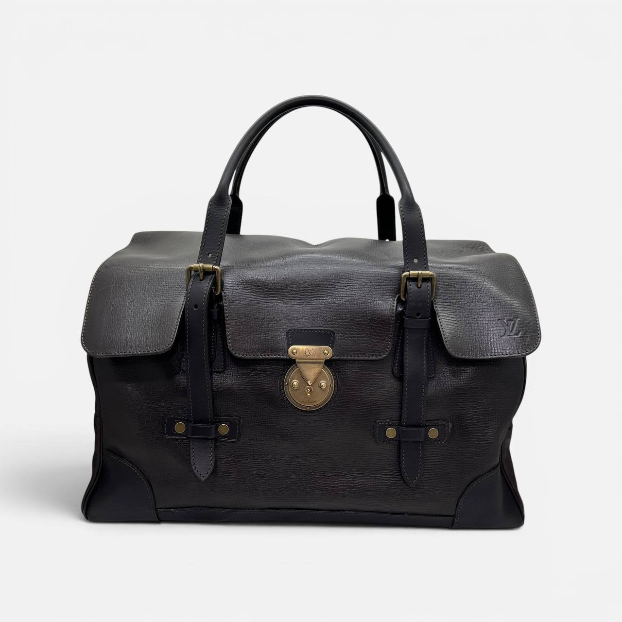Utah Mowa borsa weekend in pelle marrone
