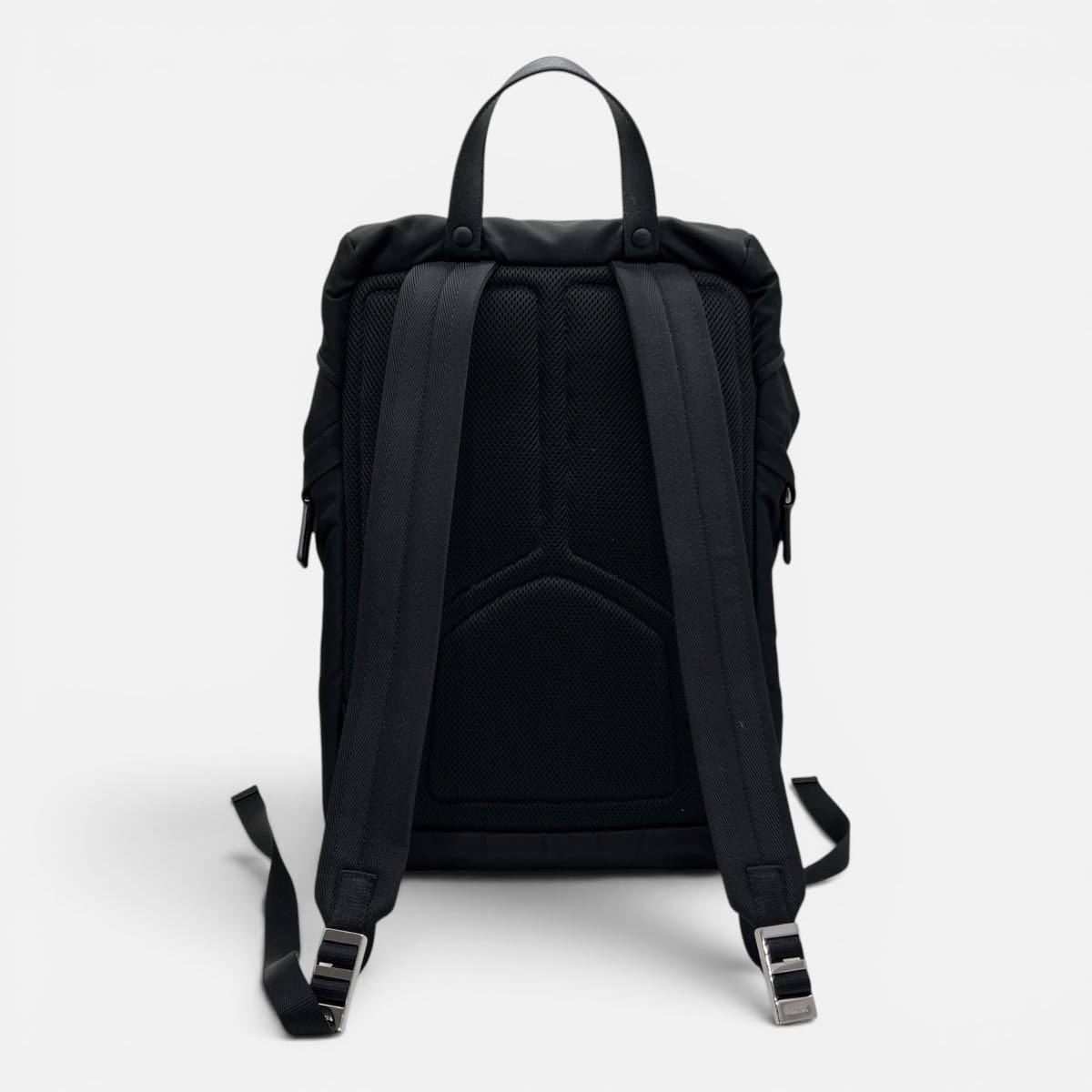 Zaino in Re-Nylon e Saffiano
