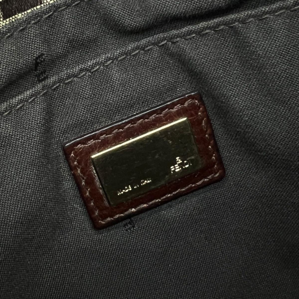 FENDI BORSA A TRACOLLA IN TESSUTO FF