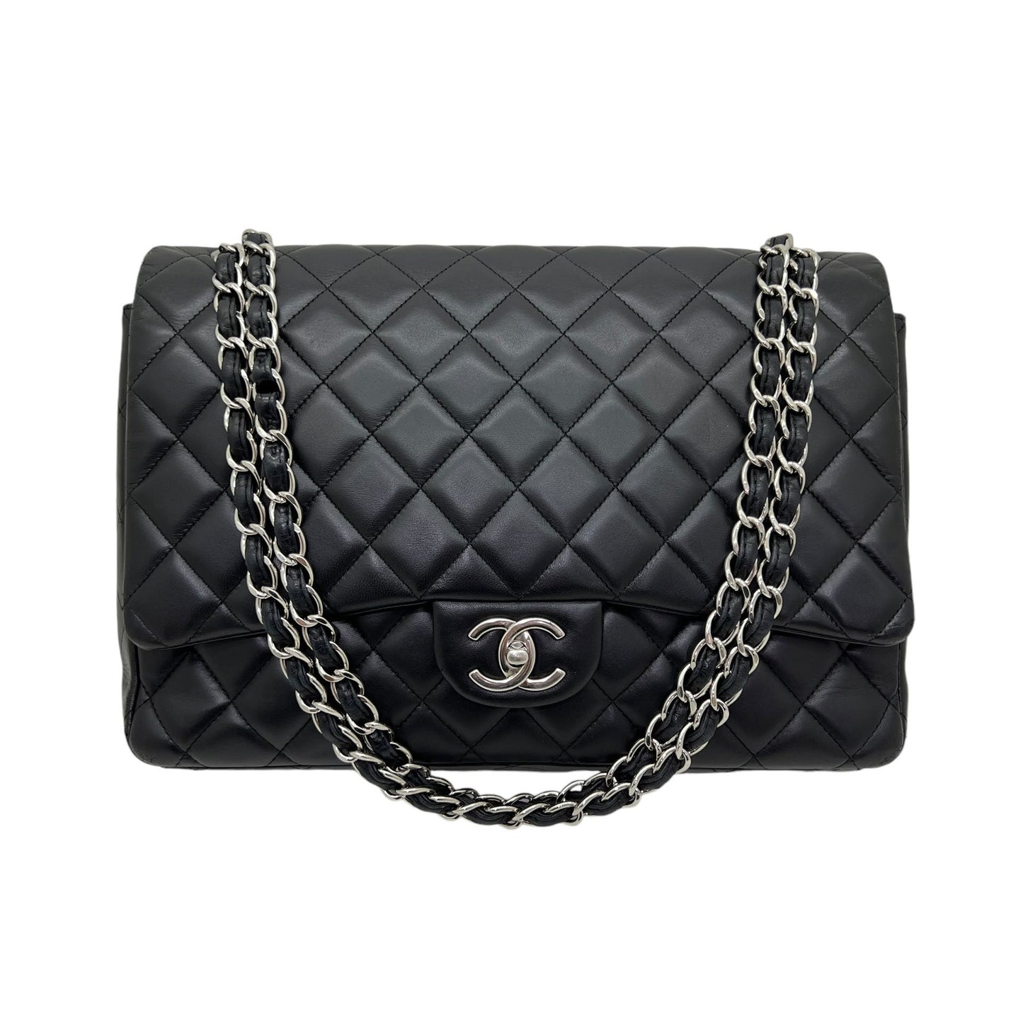 CHANEL MAXI BORSA CLASSICA TIMELESS IN AGNELLO