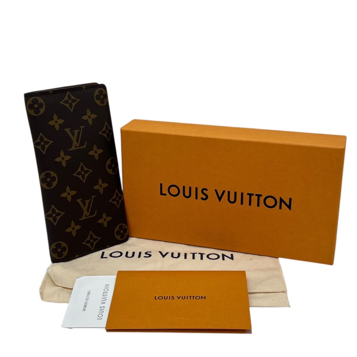 LOUIS VUITTON PORTAFOGLIO BRAZZA MONOGRAM