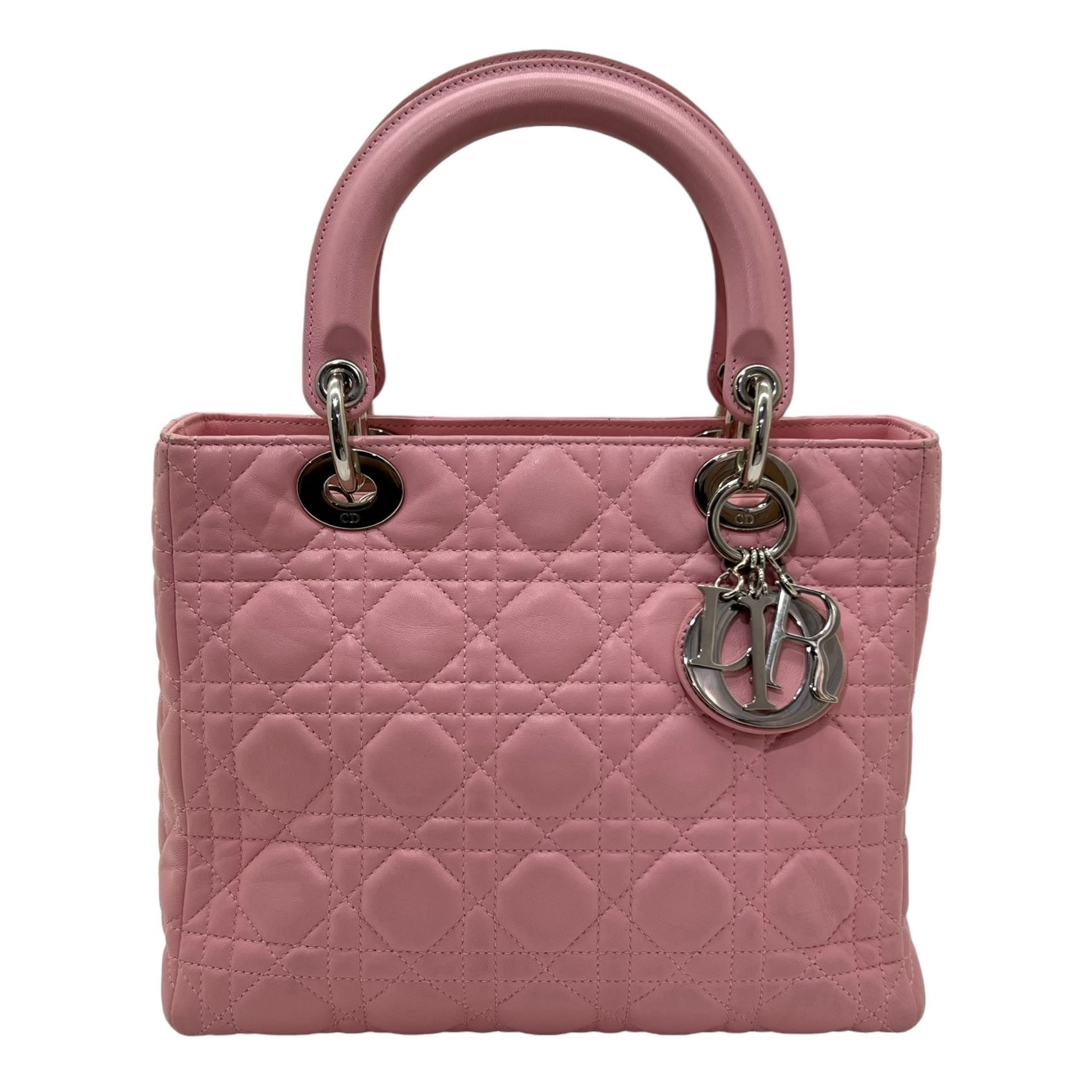 DIOR LADY DIOR IN AGNELLO ROSA