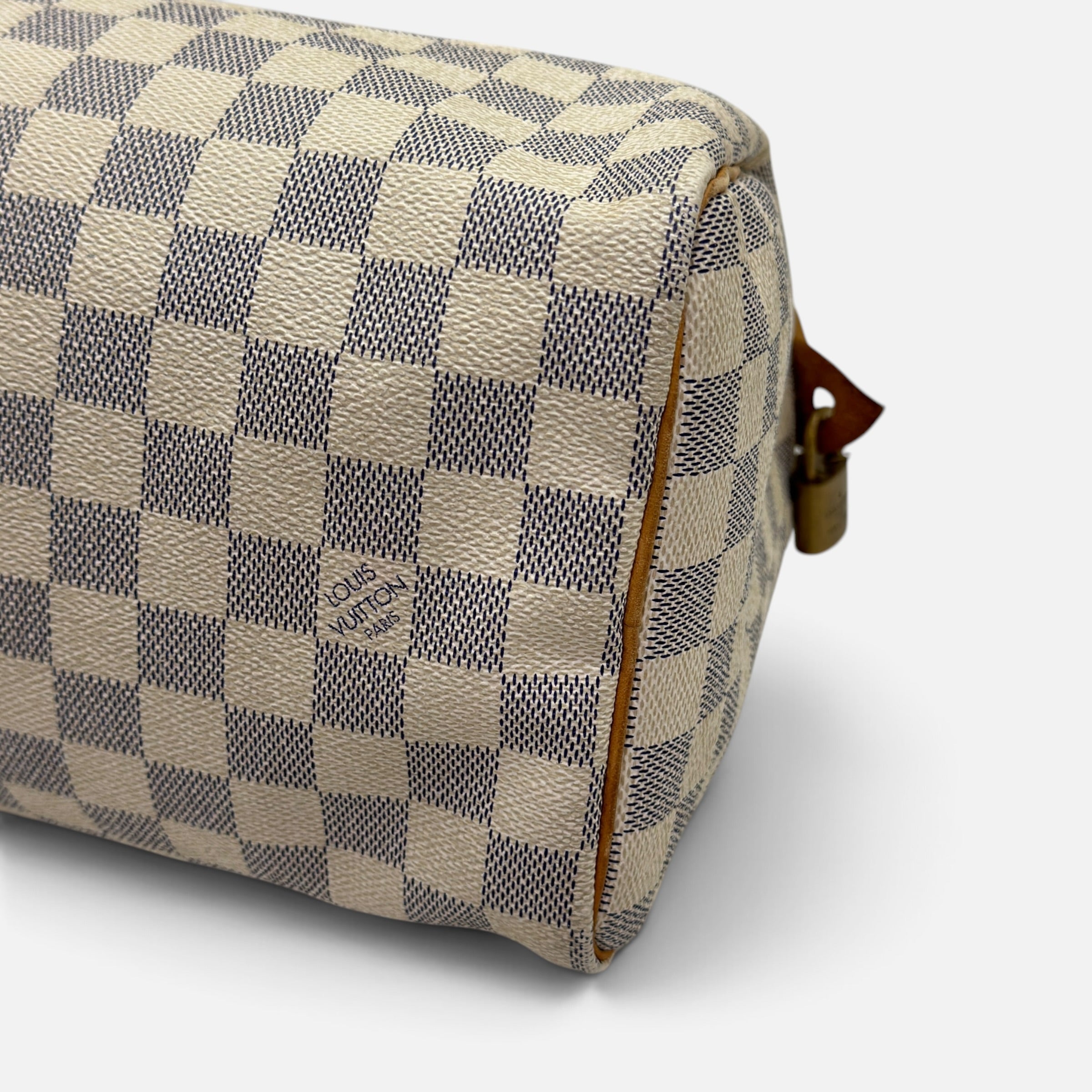 Speedy 25 Damier Azur