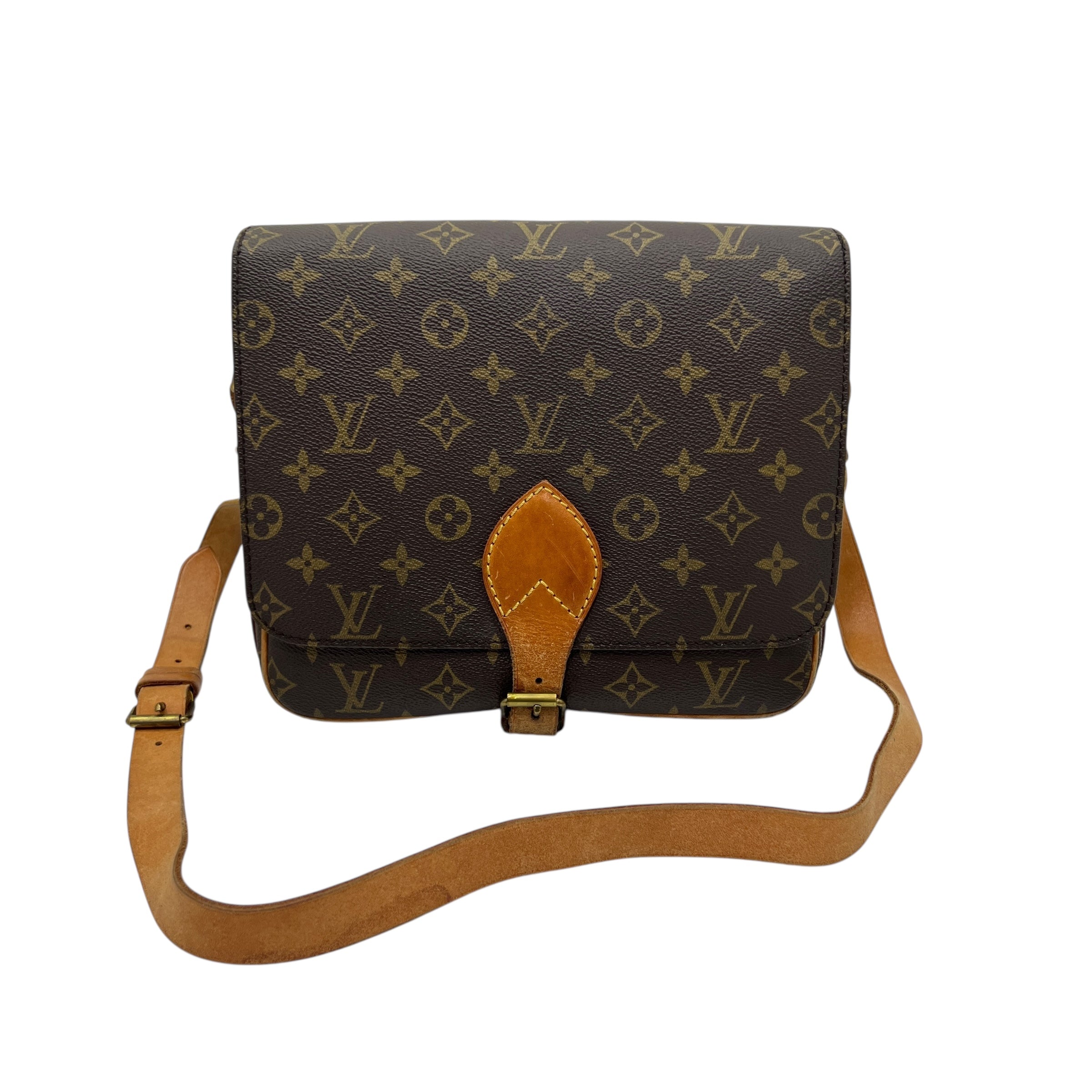 LOUIS VUITTON CARTOUCHIERE GM TRACOLLA VINTAGE