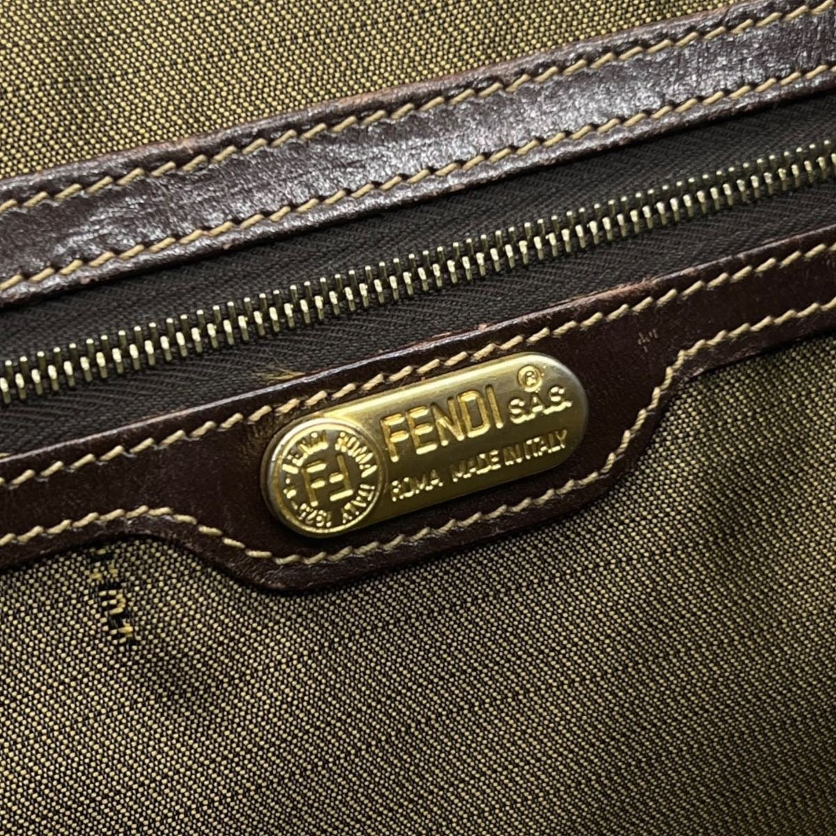 FENDI BORSA SHOPPING FF VINTAGE CON TRACOLLA